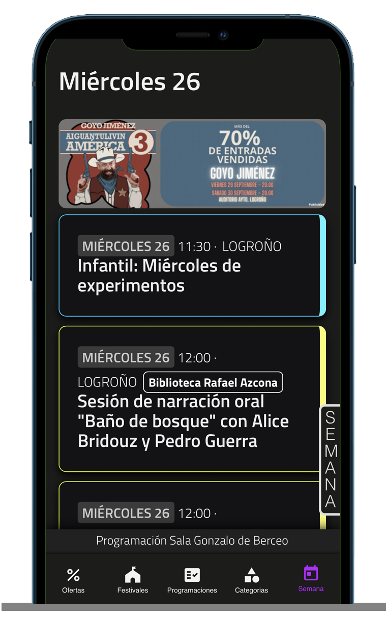 promocion eventos logroño La Rioja La Listilla