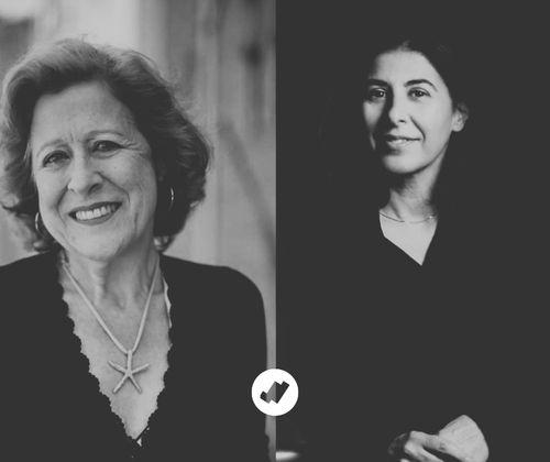 Conversaciones de Berna González Harbour y Nuria Pérez en el festival Cuéntalo