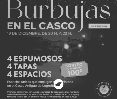 ‘Burbujas en el Casco’, vuelve al casco antiguo logroño
